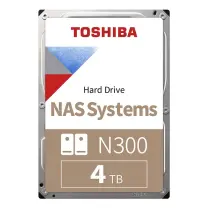 Toshiba N300 HDWG440UZSVA 4TB 7200Rpm 128MB SATA 3 NAS Harddisk