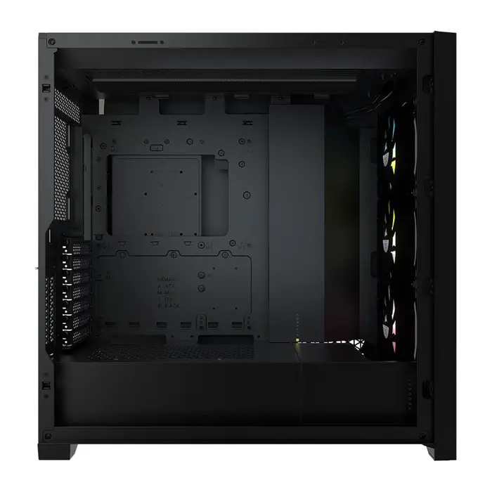 Corsair iCUE 5000X RGB CC-9011212-WW USB 3.1 Type-C Temperli Cam Siyah E-ATX Mid-Tower Gaming (Oyuncu) Kasa