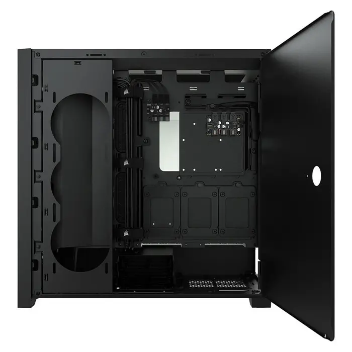 Corsair iCUE 5000X RGB CC-9011212-WW USB 3.1 Type-C Temperli Cam Siyah E-ATX Mid-Tower Gaming (Oyuncu) Kasa