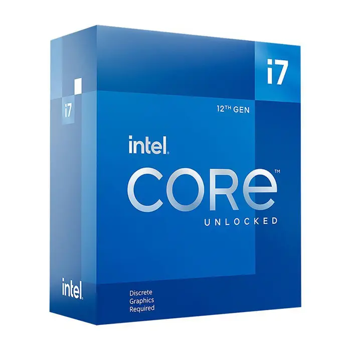 Intel Core i7-12700KF 3.60GHz 12 Çekirdek 25MB L3 Önbellek Soket 1700 İşlemci