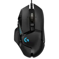 Logitech G G502 Hero LightSync 25.600 DPI Yüksek Performanslı Kablolu Siyah Oyuncu Mouse - 910-005471