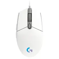 Logitech G102 LightSync White 910-005824 8000DPI 6 Tuş Optik RGB Beyaz Kablolu Gaming (Oyuncu) Mouse