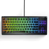 SteelSeries Apex 3 TKL SSK64818 TR Q RGB Membrane Kablolu Gaming (Oyuncu) Klavye