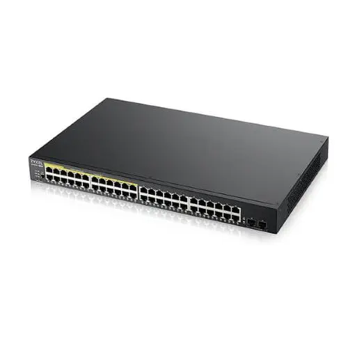 Zyxel GS1900-48HP V2 48 Port 10/100/1000+2xSFP Yönetilebilir Switch