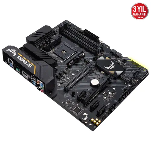 Asus TUF GAMING B450-PLUS II AMD B450 Soket AM4 DDR4 4400(OC)MHz ATX Gaming (Oyuncu) Anakart