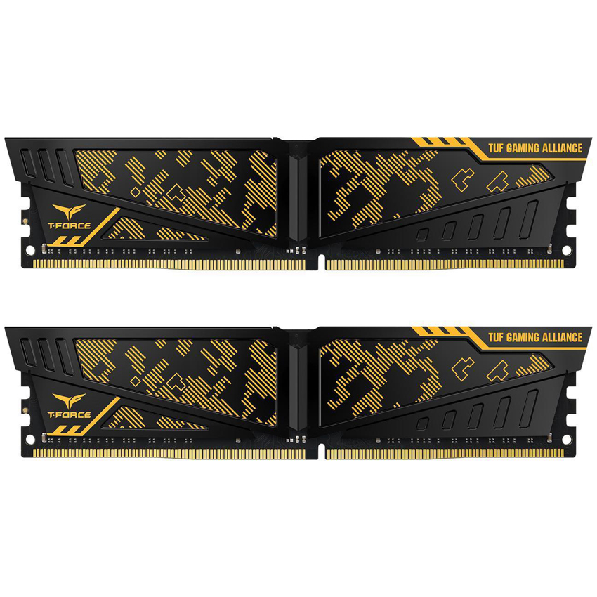 Team T-Force Vulcan TUF Gaming Alliance 16GB (2x8GB) DDR4 3200MHz CL16 Gaming Ram (TLTYD416G3200HC16FDC01)