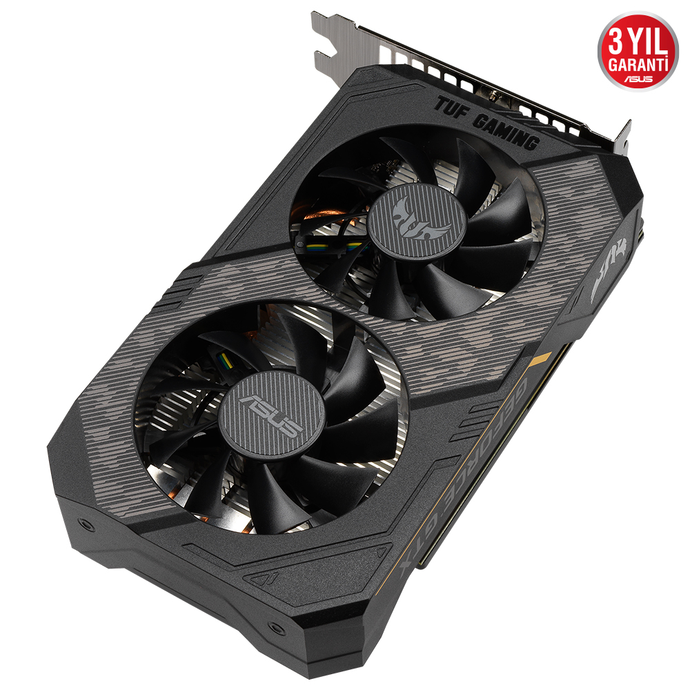 ASUS TUF Gaming GeForce GTX 1660 Ti EVO TUF-GTX1660TI-6G-EVO-GAMING 6GB GDDR6 192Bit DX12 Gaming (Oyuncu) Ekran Kartı