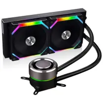 Lian Li Galahad AIO UNI Fan SL Edition 240mm Siyah RGB İşlemci Sıvı Soğutucu (G89.GA240SLB.01)