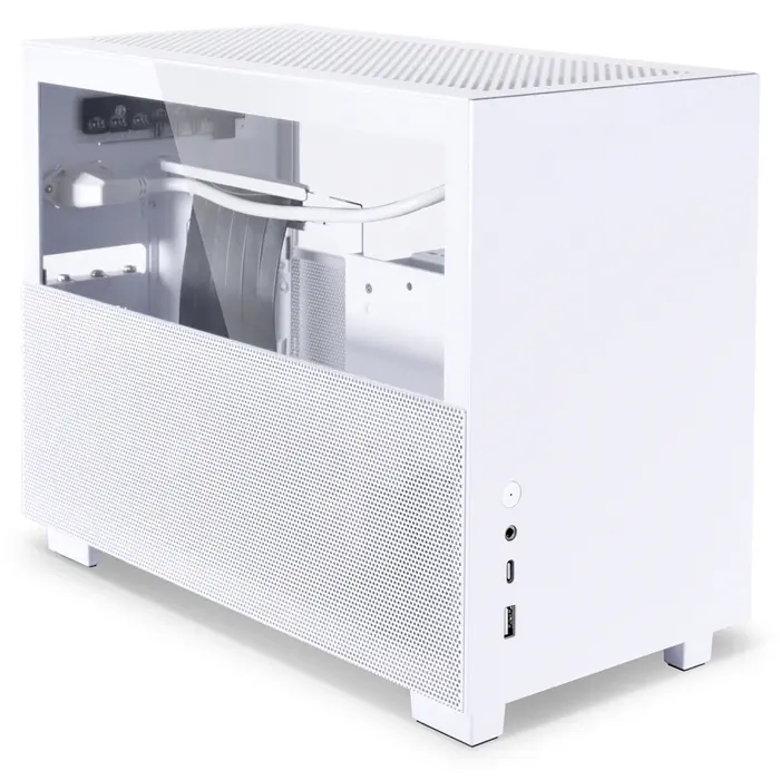 Lian Li Q58W4 Mesh Beyaz Mini-Tower Mini-ITX Gaming (Oyuncu) Kasa (G99.Q58W4.00)