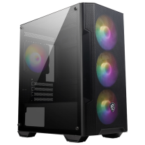 MSI MAG Forge M100A Akrilik Mesh 4x120mm Auto RGB Fan USB 3.2 Micro-ATX Tower Gaming (Oyuncu) Kasa