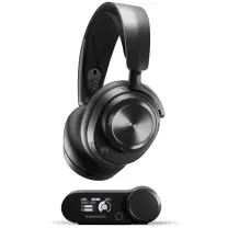 SteelSeries Arctis Nova Pro Wireless SSH61520 7.1 Surround PC/PS Mikrofonlu Siyah Kablosuz Gaming (Oyuncu) Kulaklık