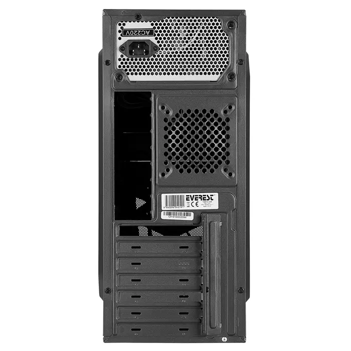 Everest 723A Peak-250W USB 2.0 ATX Mid-Tower Kasa