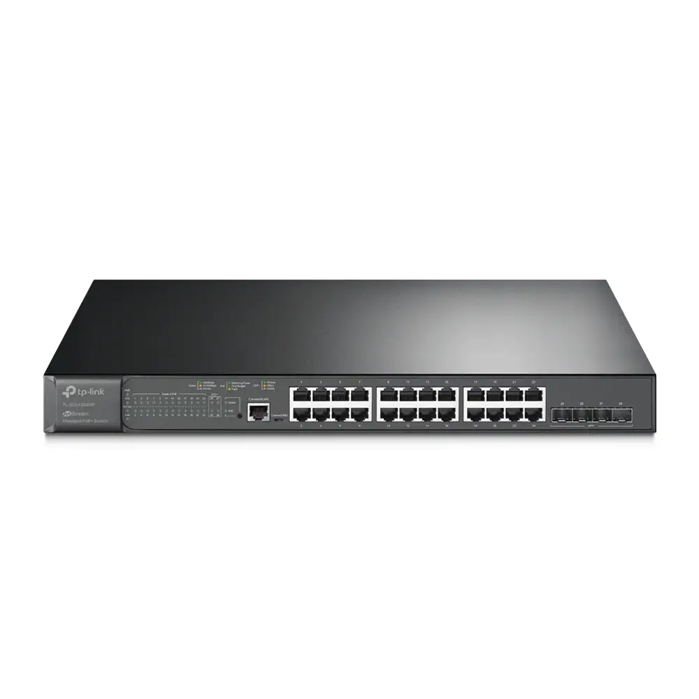 TP-Link TL-SG3428XMP 24 Port Yönetilebilir Switch