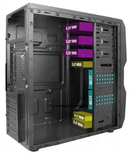 Vento TA-K61 650W USB 3.0 ATX Mid-Tower Kasa