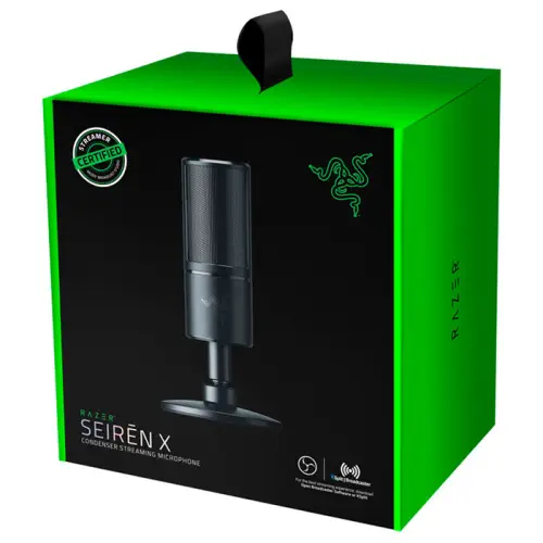 Razer Seiren X RZ19-02290100-R3M1 Siyah Profesyonel Oyun ve Yayıncı Mikrofonu