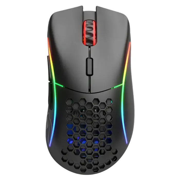 Glorious Model D Wireless GLRGLO-MS-DW-MB 19000 DPI 6 Tuş RGB Optik Mat Siyah Kablosuz Gaming (Oyuncu) Mouse