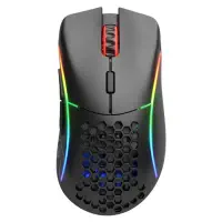 Glorious Model D Wireless GLRGLO-MS-DW-MB 19000 DPI 6 Tuş RGB Optik Mat Siyah Kablosuz Gaming (Oyuncu) Mouse