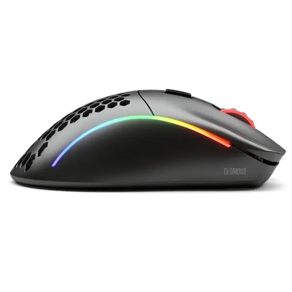 Glorious Model D Wireless GLRGLO-MS-DW-MB 19000 DPI 6 Tuş RGB Optik Mat Siyah Kablosuz Gaming (Oyuncu) Mouse