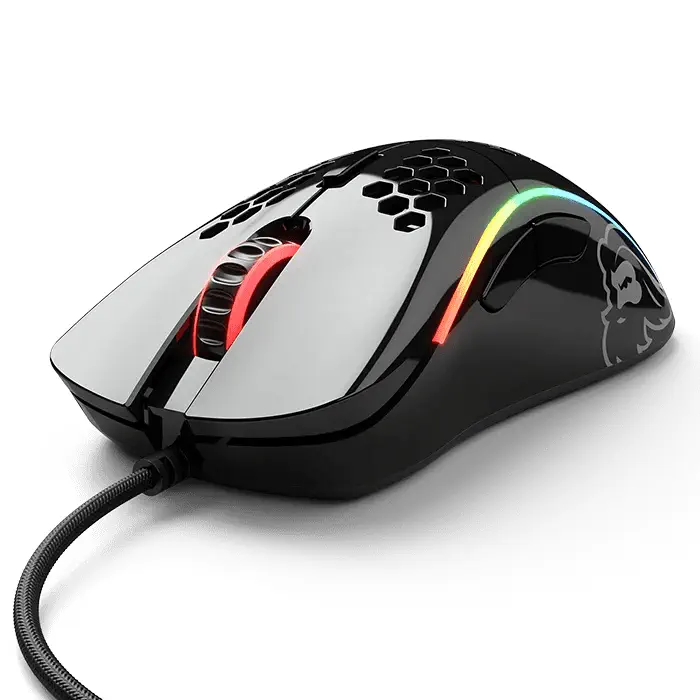 Glorious Model D GD-GBLACK 12000 DPI 6 Tuş RGB Optik Parlak Siyah Kablolu Gaming (Oyuncu) Mouse