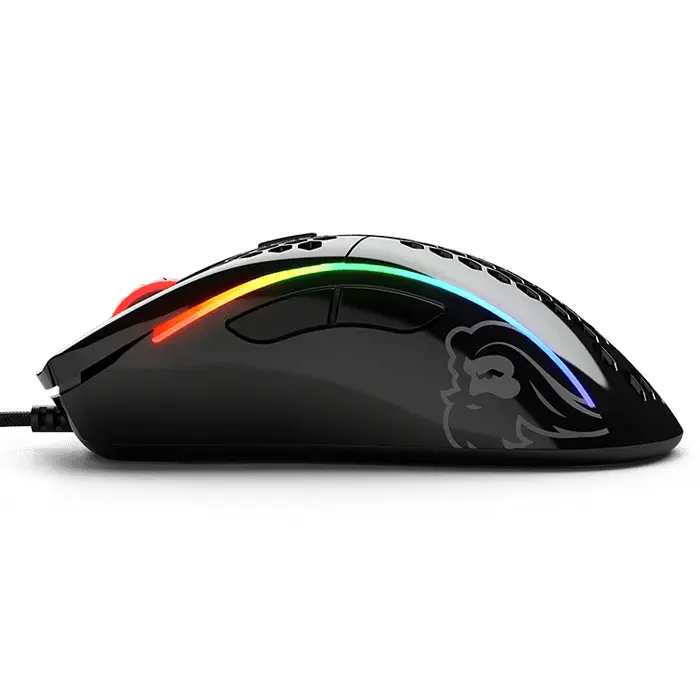 Glorious Model D GD-GBLACK 12000 DPI 6 Tuş RGB Optik Parlak Siyah Kablolu Gaming (Oyuncu) Mouse