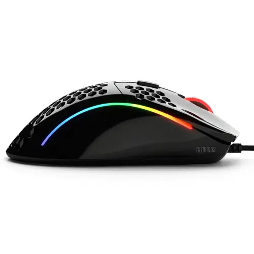 Glorious Model D GD-GBLACK 12000 DPI 6 Tuş RGB Optik Parlak Siyah Kablolu Gaming (Oyuncu) Mouse