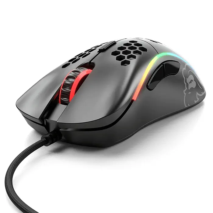 Glorious Model D GD-BLACK 12000 DPI 6 Tuş RGB Optik Mat Siyah Kablolu Gaming (Oyuncu) Mouse