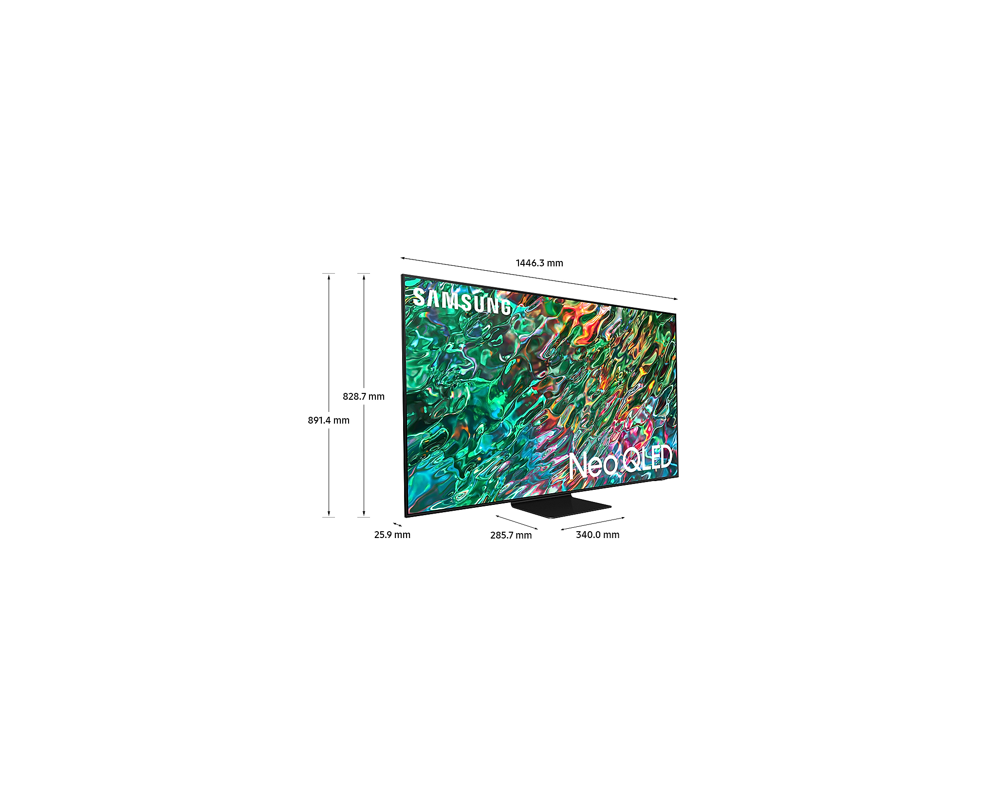Samsung 75QN90B 75″ 190 Ekran 4K Ultra HD Uydu Alıcılı Smart Neo QLED TV