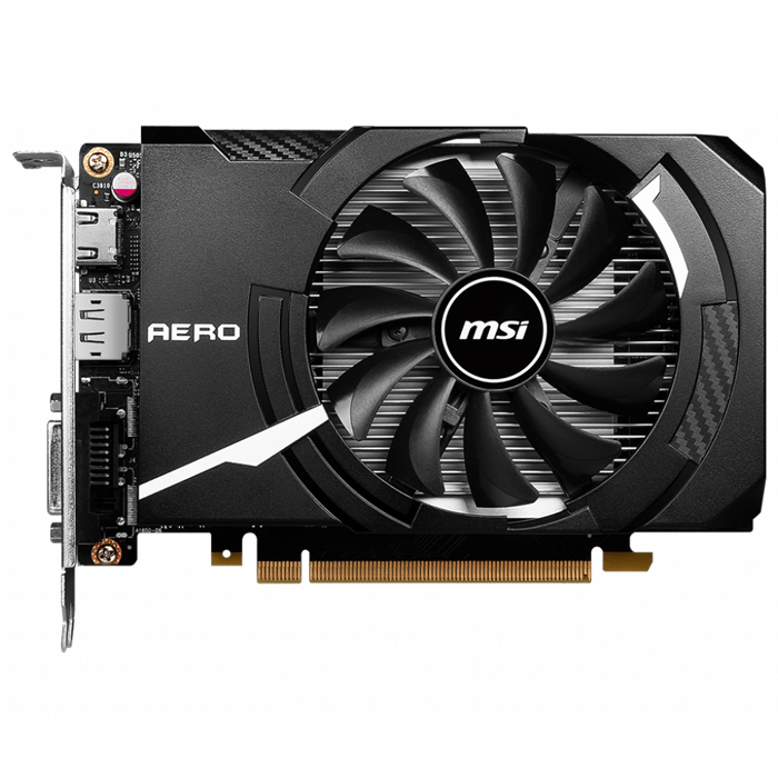 MSI GeForce GTX 1630 AERO ITX 4G 4GB GDDR6 64Bit DX12 Gaming (Oyuncu) Ekran Kartı