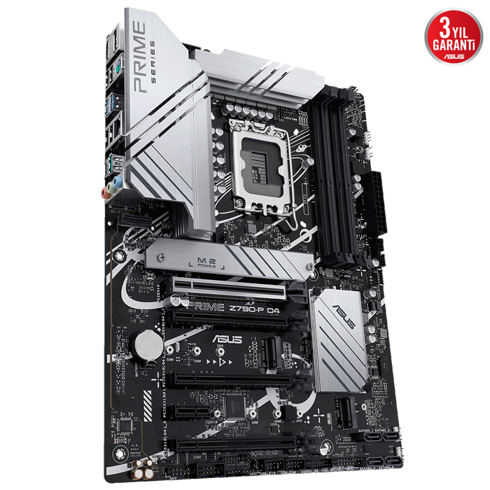 ASUS Prime Z790-P D4 Intel Z790 Soket 1700 DDR4 5333(OC)MHz ATX Gaming (Oyuncu) Anakart