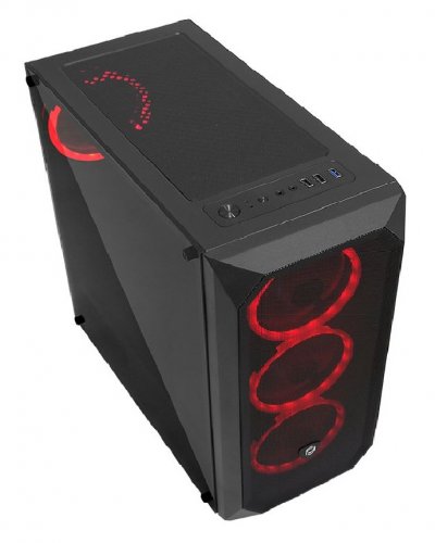 Frisby FC-9315G 600W 80+ Dahili PSU`lu USB 3.0 4xRGB Fan ATX Mid-Tower Gaming (Oyuncu) Kasa