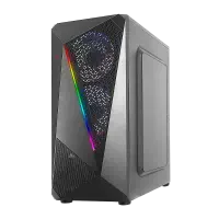 Hiper Lux 350W 3x120mm Rainbow Gaming ATX Kasa 