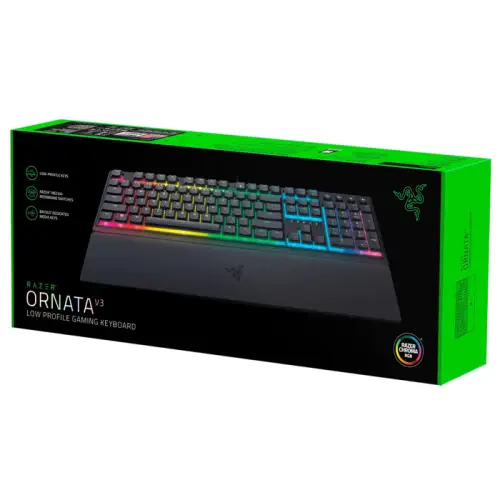 Razer Ornata V3 RZ03-04461200-R3L1 TR Q RGB Mecha-Membrane Kablolu Gaming (Oyuncu) Klavye