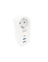 FLY 3400-01 USB Tekli   2.1A Termal Akım Korumalı Priz