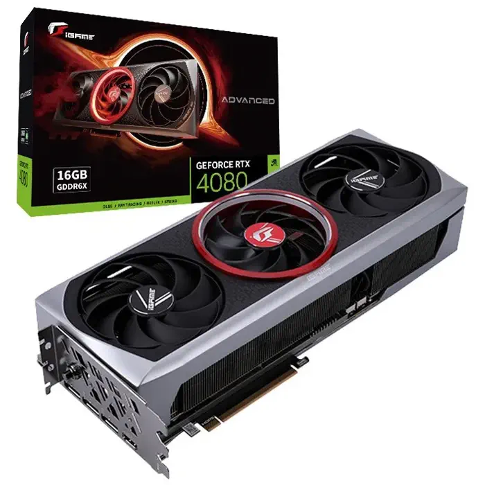 COLORFUL iGame RTX 4080 16GB Advanced OC-V GDDR6X 256Bit DX12 DLSS 3 Gaming (Oyuncu) Ekran Kartı