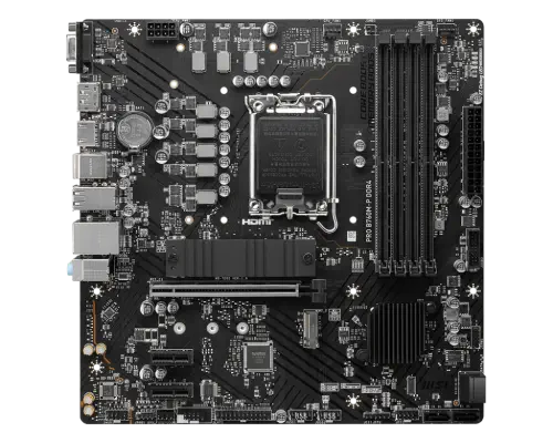 MSI PRO B760M-P DDR4 Intel B760 Soket 1700 DDR4 4800(OC)MHz mATX Gaming (Oyuncu) Anakart