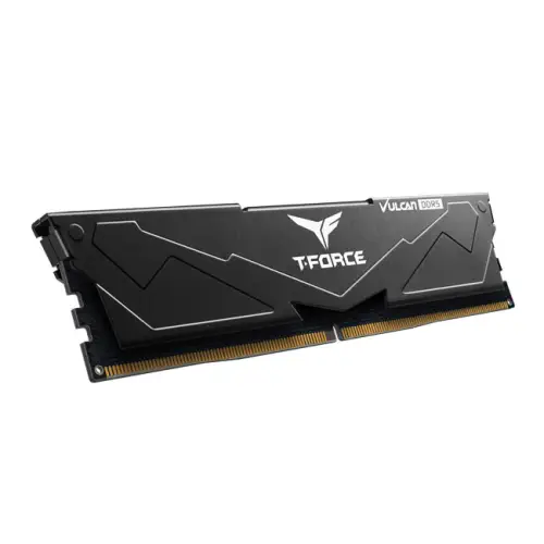 Team T-Force Vulcan 32GB(2x16GB) DDR5 5600Mhz CL32 Siyah Gaming Ram (FLBD532G5600HC32DC01)