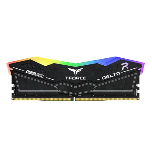 Team T-Force DELTA RGB 32GB(2x16GB) DDR5 7200Mhz CL34 Siyah Gaming Ram  (FF3D532G7200HC34ADC01)