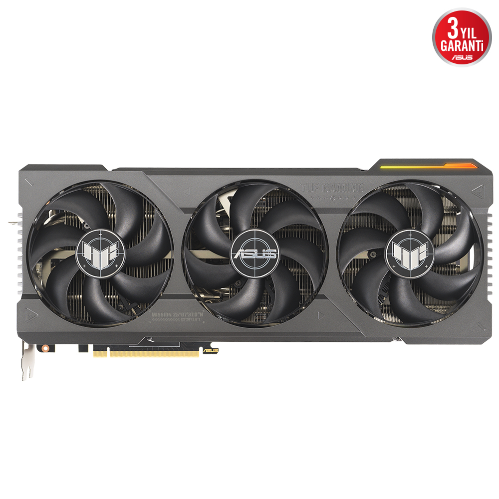 ASUS TUF Gaming GeForce RTX 4080 TUF-RTX4080-16G-GAMING 16GB GDDR6X 256Bit DX12 DLSS 3 Gaming (Oyuncu) Ekran Kartı