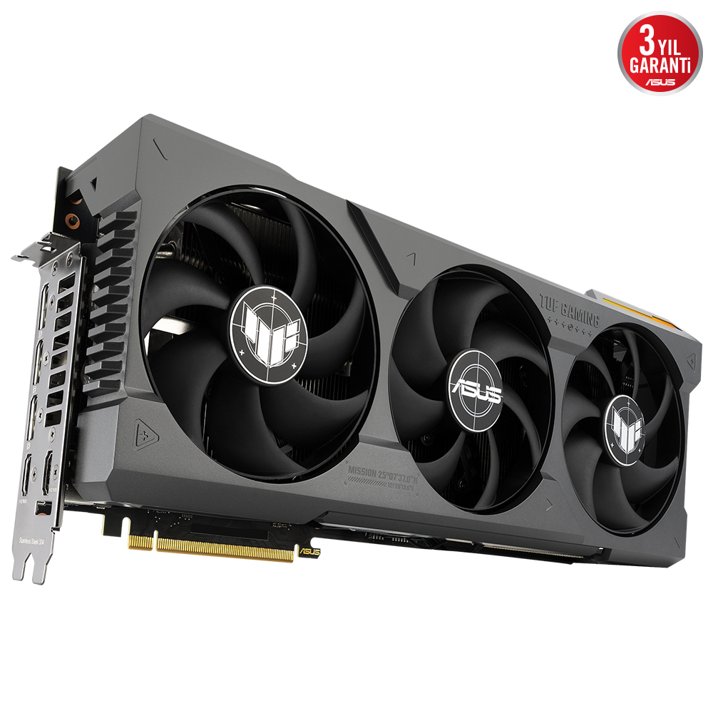 ASUS TUF Gaming GeForce RTX 4080 TUF-RTX4080-16G-GAMING 16GB GDDR6X 256Bit DX12 DLSS 3 Gaming (Oyuncu) Ekran Kartı