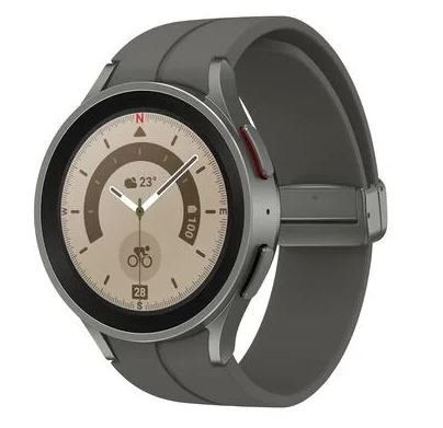 Samsung Galaxy Watch 5 Pro Gri SM-R920NZTATUR Akıllı Saat - Samsung Türkiye Garantili