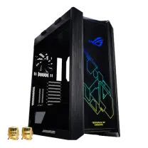 ASUS ROG Strix Helios GX601 4x140mm Fan USB Type-C Temperli Cam RGB Siyah E-ATX Mid-Tower Gaming (Oyuncu) Kasa