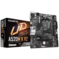 Gigabyte A520M K V2 1.0 DDR4 AMD A520 Soket AM4 DDR4 5100(OC)MHz mATX Gaming (Oyuncu) Anakart