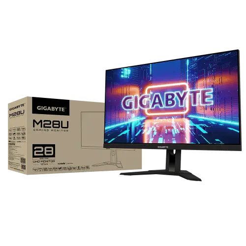 Gigabyte M28U 28″ 1ms 144Hz FreeSync Premium Pro HDR400 KVM SS IPS UHD Gaming (Oyuncu) Monitör