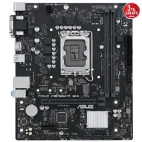 ASUS Prime H610M-R D4-SI Intel H610 Soket 1700 DDR4 3200MHz mATX Gaming (Oyuncu) Anakart