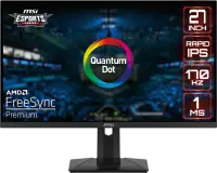 MSI G274QPF-QD 27″ 1ms (GTG) 170Hz FreeSync Premium Rapid IPS WQHD Gaming (Oyuncu) Monitör