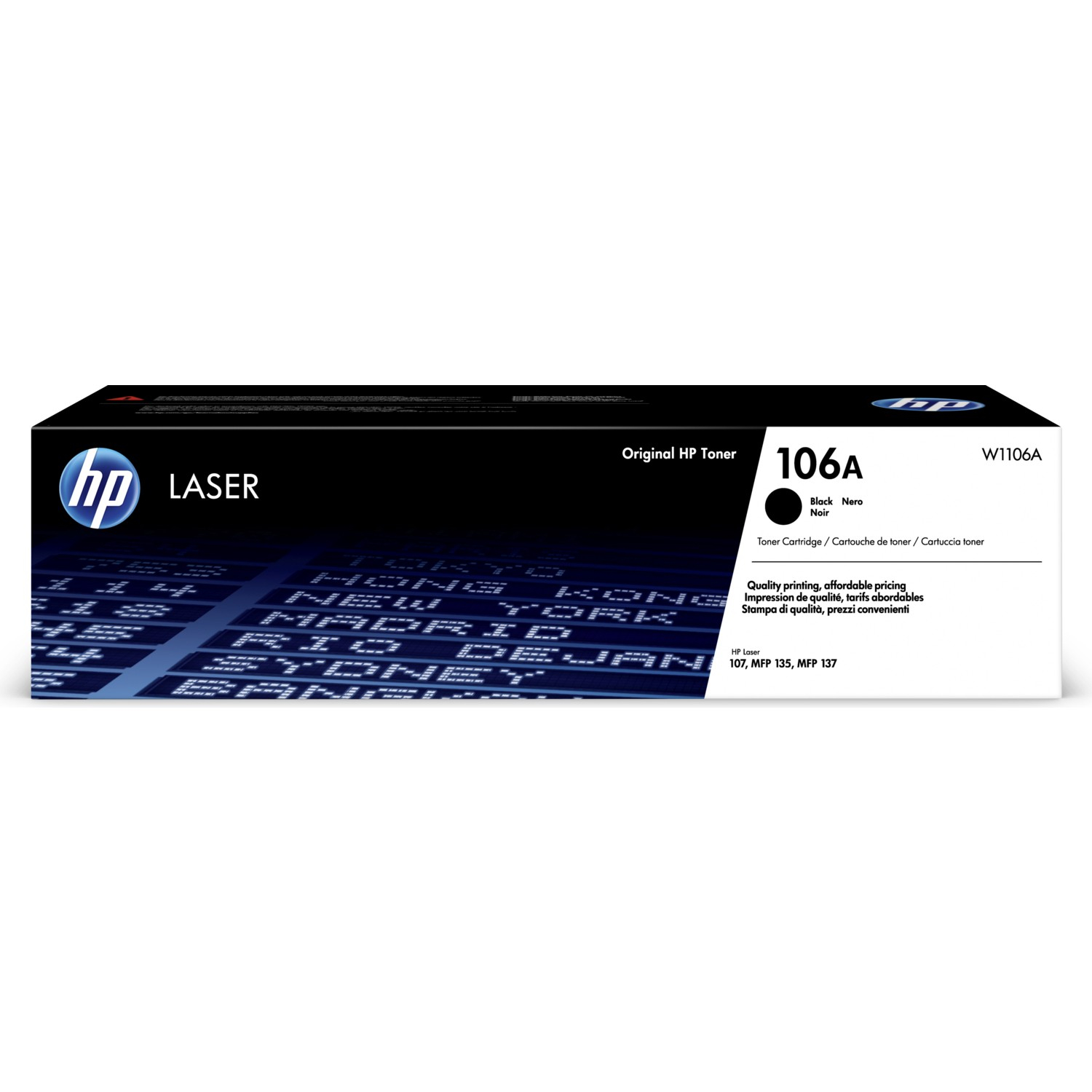 Hp W1106A (106A) Siyah Toner