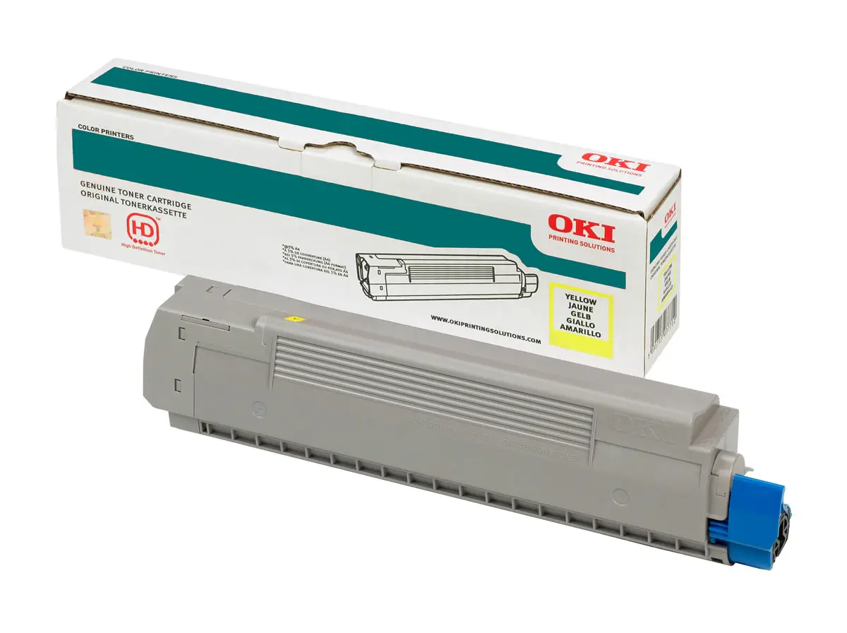 Oki 45536413 C931dn/C911dn Sarı Toner