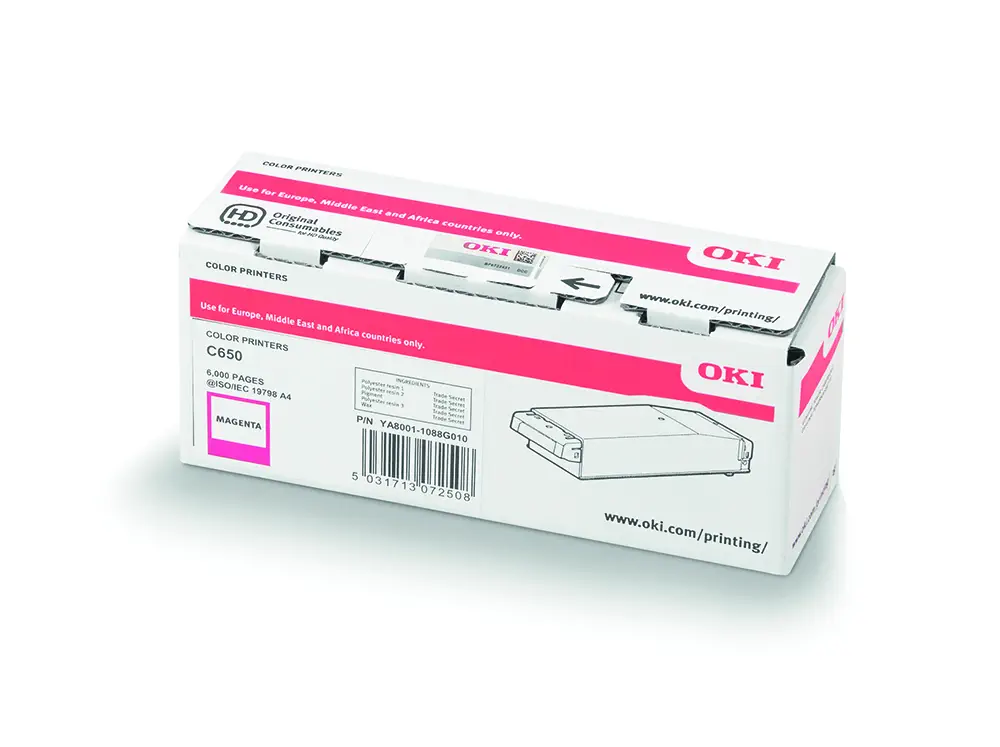 Oki 9006128 M-C650 Kırmızı Toner