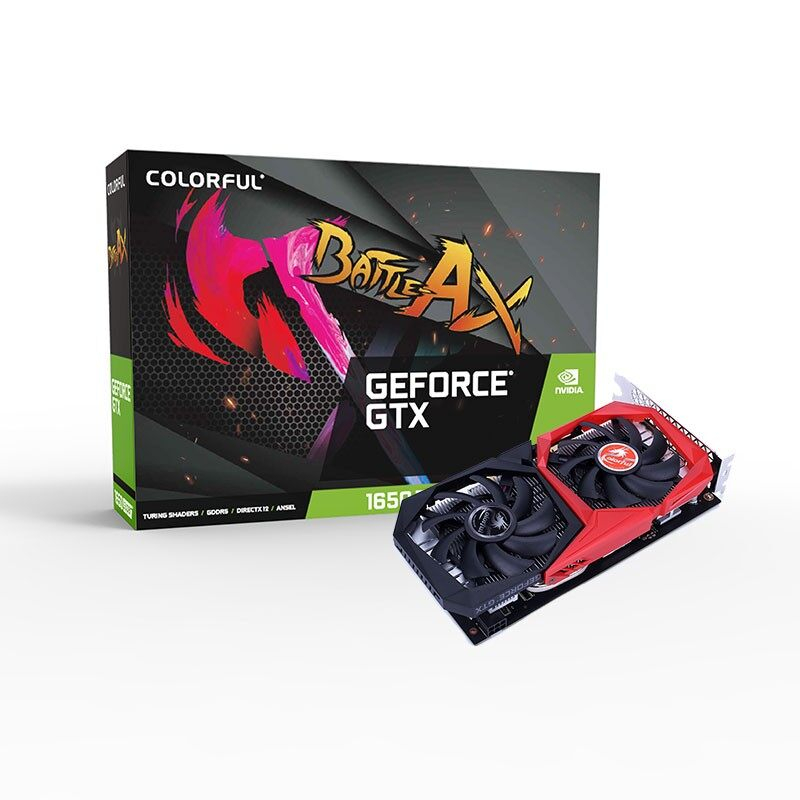 COLORFUL GeForce GTX 1650 SUPER NB 4G-V 4GB GDDR6 128Bit DX12 Gaming (Oyuncu) Ekran Kartı