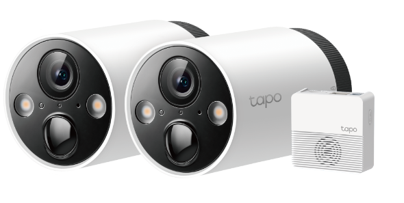 Tp-Link Tapo C400S2 Akıllı Kablosuz Güvenlik Kamera Sistemi (2 Kameralı Sistem)